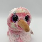 Ty Beanie Boo Kiwi Bird Plush Pink Glitter Eyes Stuffed Animal 6  With Tags