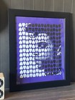 Framed Prince Guitar Pick Art Giclee Print  16x20 Inches  By Mark Mayz