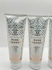 New Bath   Body Works Pure Wonder Body Cream 3pc Set Full Size Shea Butter