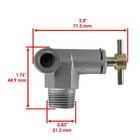 Fuel Tap Shut Off Valve For Ford D1nn9n024a D1nn9n024b D2nn9n024aa Tractor