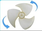 Fan Blade For Air Conditioning External Unit Fan Blade 408   132 Reverse D-hole
