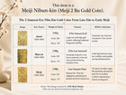 Meiji Nibu Kin 2 Bu Gold Coin Japan Kaheishi Last Samurai Final Report Ctr A8