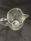 White Horse Scotch Whisky Vintage Clear Glass Pub Pitcher