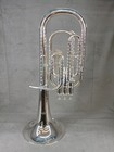 Yamaha Yah-203s Alto Horn Excellent Condition Used With Hard Case Mouthpiece