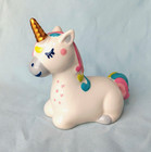 Rainbow Anthropomorphic Unicorn Vintage Figurine 6    Kitsch  see Description