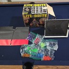 Vintage 1981 Lite Brite Hasbro In Original Box Complete Tested   Working