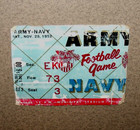 Army Navy Game 11 29 1952 Football Ticket Stub At Philadelphia Municipal Stadium