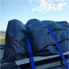 2-pack 10ft Ratchet Tie-down Straps 1200 Lbs Break Strength Heavy Duty