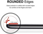 3pack  Tempered Glass Screen Protector Film Cover For Google Pixel 8a