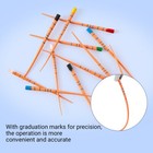 Dental Endodontics Gutta Percha Points With Scale Taper 02 04 06 F1f2f3 Root