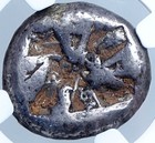 Dynasts Of Lycia Rare Archaic 500bc Stater Boar Silver Greek Coin Ngc I58605