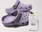 Kids Crocs Purple Lavender C-10 Classic Clogs Sandals Fast Shipping New