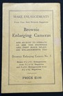 1914 Picture Taking With Kodak Brownie Cameras No  3 And 2-a Booklet