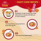 Seafood Flavor Ramen  Korean Authentic Instant Noodle  Mild Spicy Noodle 1 Ba   