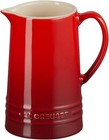 Le Creuset Stoneware Small Pitcher  10 Oz   Cerise
