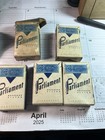 Lot Vintage Empty  Parliament Cigarette Packs With Tax Seals  Empty  Empty 