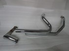 10-16 Harley Davidson Touring Head Pipe With Chrome Heat Shields Oem