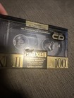 New Sealed Maxell Xlii High Bias Cassette Tape 100 Minutes