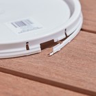 United Solutions 2-gallon White Plastic Bucket Lid White