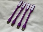 4 Pcs Flexible Bright Mini Usb Led Light Lamp For Notebook Laptop Desk Reading