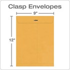 100 Pcs Clasp Envelopes 9x12 28lb Kraft Shipping Mailing Gummed Business Manila