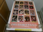 Vtg Original 1970s Studio One Nba aba Pro Basketball Player Montage Poster-rare 