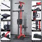 2-in-1 Rowing   Cable Machine  adjustable Lat Pull Down   Low Row Cable Machine