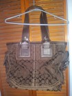 Coach Jacquard Shoulder Tote