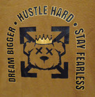 Hustle Hard Boys Size 14 16 Micro Fleece 2 Pc  Pajama Set Flame Resistant Nwt 