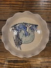 Studio Pottery Handmade Corgi Pumpkins Fall Pie Tart Dish Wall Decor Great Bay 