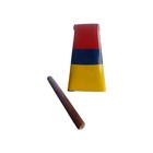 Professional Salsa Cowbell High Tone 8 Inches  Ritmo Musical  Colombian Flag