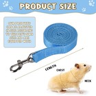 Guinea Pig Harness And Leash  Pigs Harness  Self-adjusting  Blue 