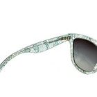 Dolce   Gabbana Dg4190 4190 Blue Lace Crystal Acetate Butterfly Fashion Sunglass