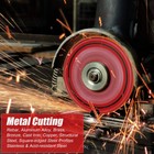 Ezarc Diamond Cutting Wheel 4-1 2 X 7 8 In Cut Wheel For Metal Rebar Steel Iron