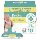 Pampers Sensitive Baby Wipes  Hypoallergenic  Water Based  Unscented  2 Flip-top