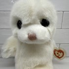Vintage Ty Classic Plush Baby Misty Arctic Seal Pup Baby White 12  Brand New 