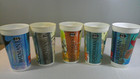 Vtg 1992 Mcdonald s Coke Batman Returns Plastic Promotional Cup - Set Of 5