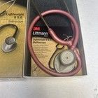 3m Littmann Stethoscope Lightweight Ii Se 28    Pearl Pink W  Box And Manual 