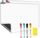 2 Pcs Magnetic Dry Erase Whiteboard For Fridge  14 x11  Reuasble   Erasable Whit