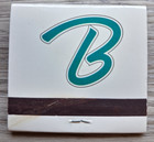 Binion s Casino Las Vegas Blue B Used 30 Strike Matchbook