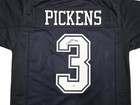 Dallas Cowboys George Pickens Autographed Blue Jersey Jsa Witness