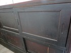 8 Foot Antique Mahogany And Glass Store Display Case  Pick Up Only