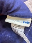 Pottery Barn Kids Jax Construction Bedspread Beddings Blue Quilted Bedroom