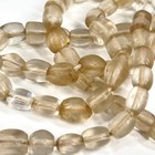Old Clear Bohemian Trade Beads 30inch