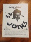 Spike Jones  spike s Illustrated Special Edition Magazine Fan Club News Magazine