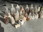 Antique Found Bottles Medicine Apothecary Vintage Lot Of 50  Pcs