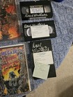 9 Dave Mustain Autographed Vhs Tapes And Comic Books Super Rare    Megadeth      