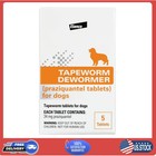 Elanco Tapeworm Dewormer Praziquantel Tablets For Dogs And Puppies 5 Count