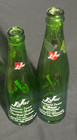 2 Vintage Jic Jac Soda Bottles 10 Oz And 8 Oz