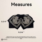 Mexican Embroidered Charro Mo  o     Traditional Satin Mariachi Bow Tie